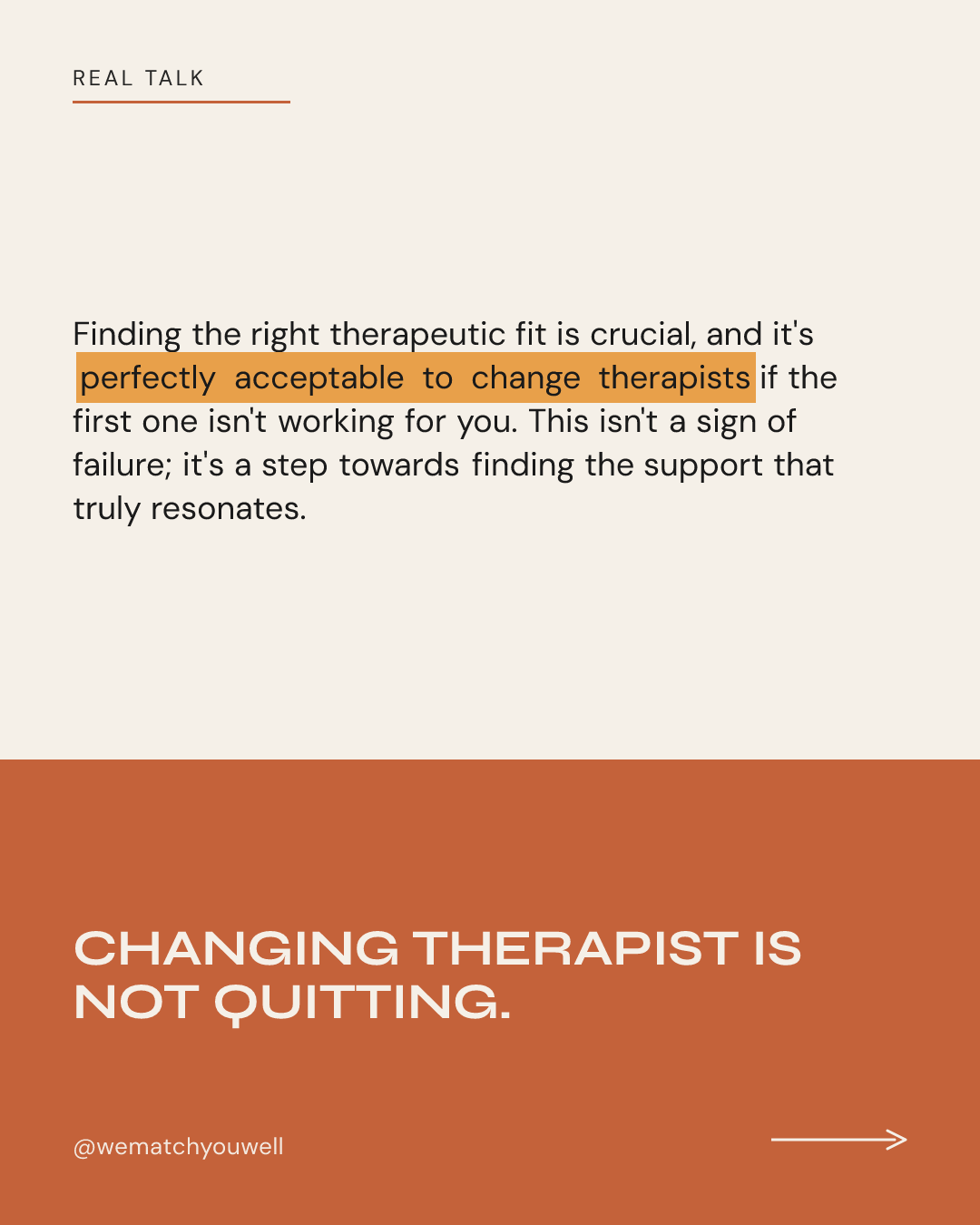 Before your first session - slide 6 of 7