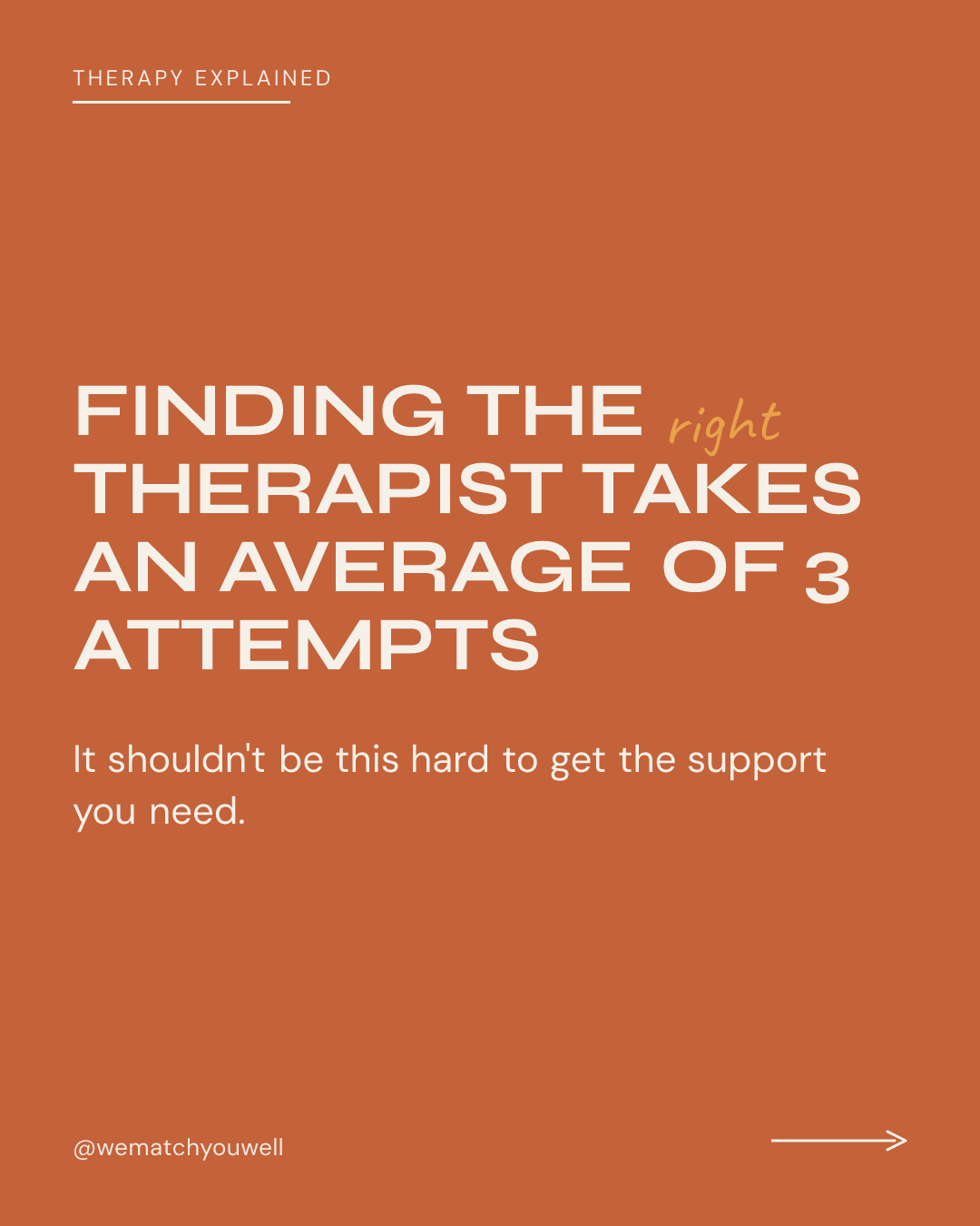 Finding the right therapist - slide 1 of 7