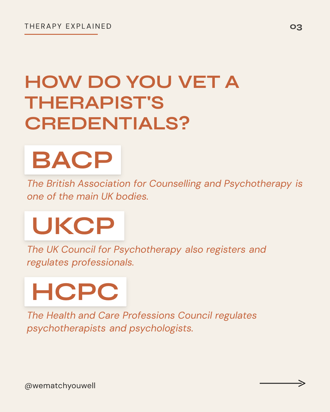 Finding the right therapist - slide 3 of 7