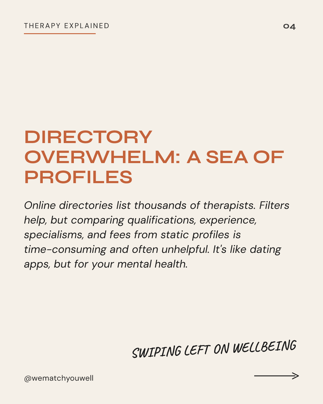 Finding the right therapist - slide 4 of 7