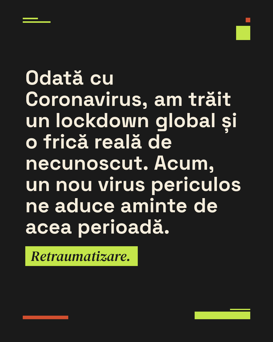 Anxietatea post-pandemica - slide 2 of 10